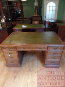 antiek mahoniehouten Engels bureau