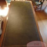 Antiek mahoniehouten Engels bureau 2