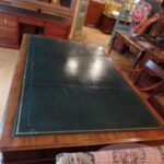 Antiek mahoniehouten Engels partnersbureau 2