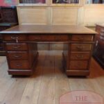 Antiek mahoniehouten Engels kwaliteitsbureau 1