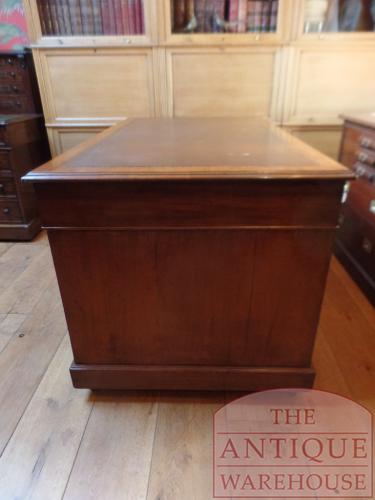 Antiek mahoniehouten Engels kwaliteitsbureau 3