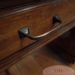 Antiek mahoniehouten Engels kwaliteitsbureau 5