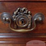 Antiek mahoniehouten Frans bureau 4