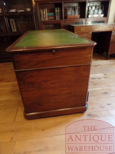 Antiek mahoniehouten Frans bureau 5