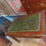 Antiek mahoniehouten schrijftafeltje 2