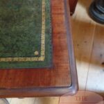 Antiek mahoniehouten schrijftafeltje 3