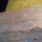 Antiek militair bureau 2