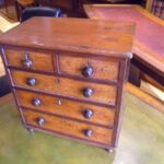 antiek miniatuur ladekastje 1