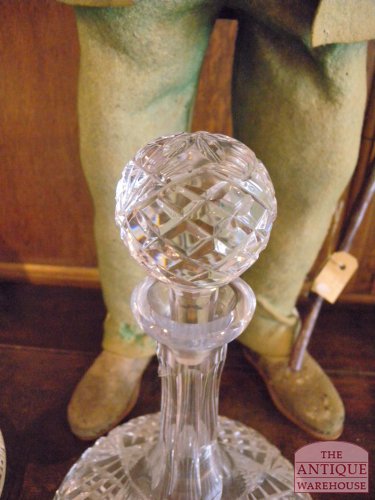 Antiek paar scheeps karaffen 2