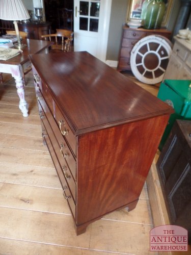 antiek Schotse Georgian ladekast 2
