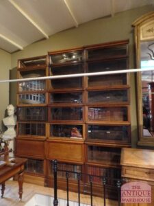 antieke 8 hoge originele stapelbare Globe Wernicke kast