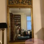 Antieke achttiende eeuwse Hollandse spiegel 1