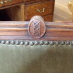 Antieke Amsterdamse bureaustoel 1