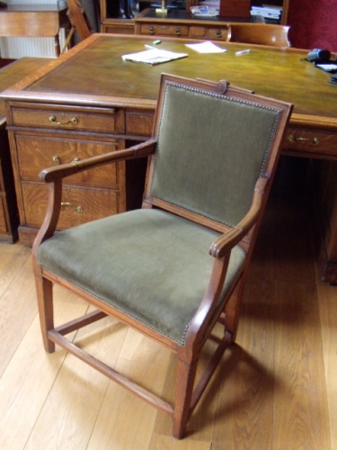 Antieke Amsterdamse bureaustoel 3