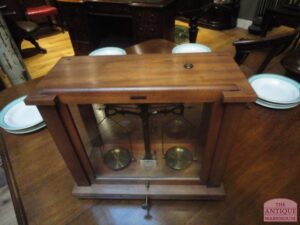 antieke apothekers, milligram balans, VERKOCHT