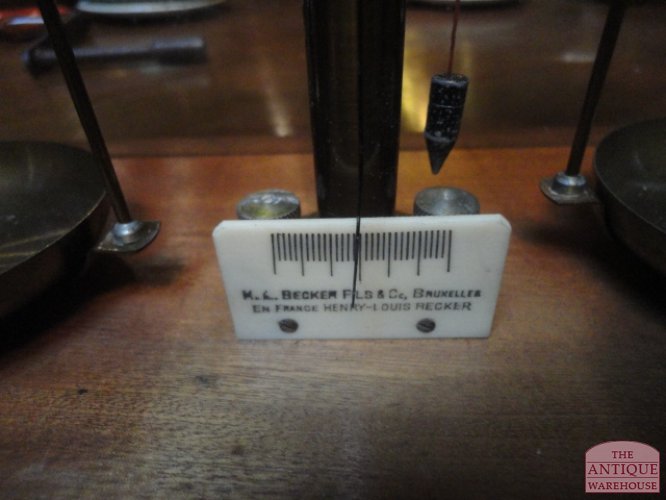 Antieke apothekersbalans, milligrambalans 2