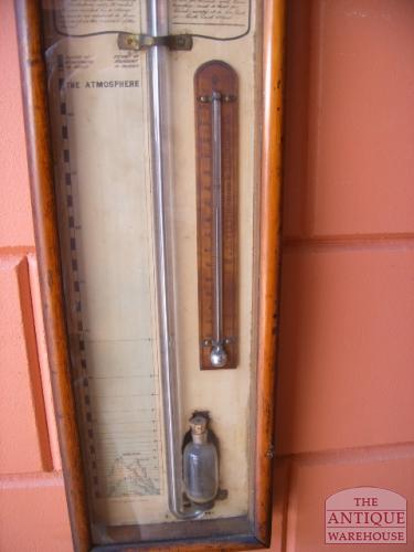 antieke barometer, Admiral Fitzroy, VERKOCHT