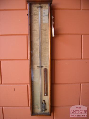 Antieke barometer, Admiral Fitzroy 3