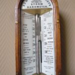 Antieke barometer, Admiral Fitz Roy Storm barometer 2