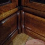 Antieke barrister Globe Wernicke hoekkast 2