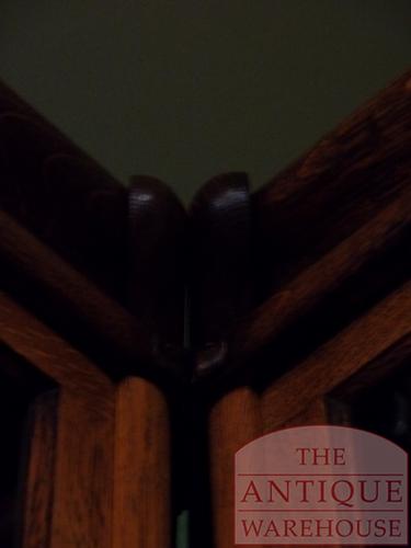 Antieke barrister Globe Wernicke hoekkast 3