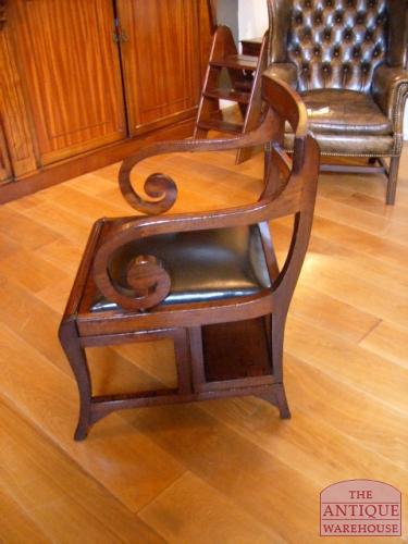 antieke bibliotheek trap, VERKOCHT