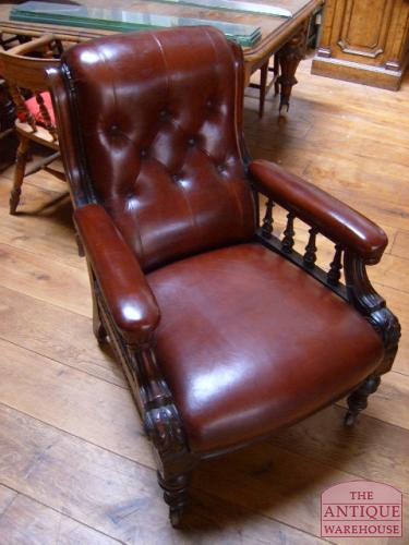 antieke bibliotheekstoel 3