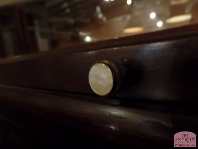 Antieke bijzondere waterval mahonie Globe Wernicke boekenkast 3