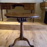 antieke bird cage tilt top tafel 1