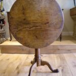 antieke bird cage tilt top tafel 3