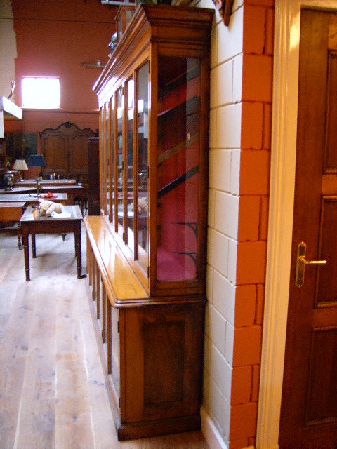 Antieke boekenkast, Engels, circa 1870 2