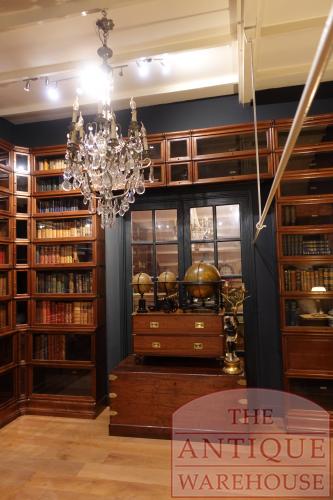 Antieke boekenkast Globe Wernicke, the elastic bookcase 2