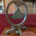 antieke bronzen tempel gong 1