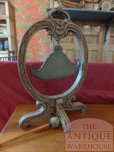 Antieke bronzen tempel gong