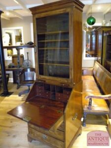 Antieke bureau boekenkast, VERKOCHT