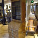 Antieke bureau-boekenkast 3