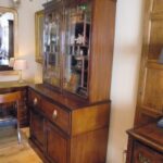 Antieke bureau-boekenkast 2