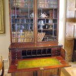 Antieke bureau-boekenkast 3