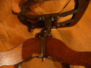 antieke bureaustoel (eiken, Engels, 1910), VERKOCHT