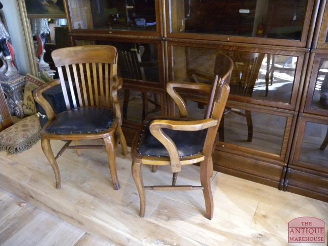 Antieke bureaustoel 2