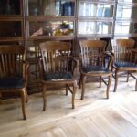 Antieke bureaustoel 3