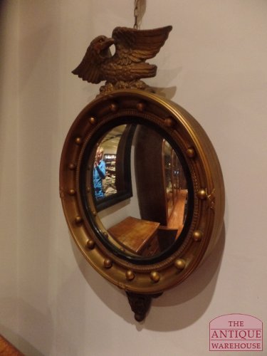 antieke butler spiegel