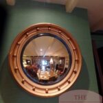 Antieke butler spiegel groot 1