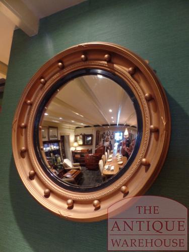 Antieke butler spiegel groot 2