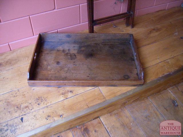 antieke butler tray