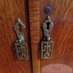 Antieke Compactom kledingkast van eikenhout 2