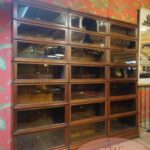 Antieke drievoudige originele Globe Wernicke boekenkast 2