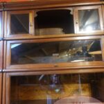 Antieke drievoudige originele Globe Wernicke boekenkast 3