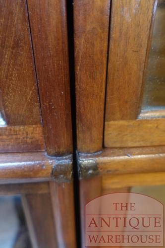 Antieke drievoudige originele Globe Wernicke boekenkast 4