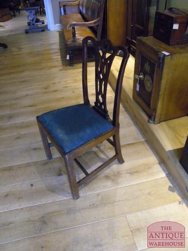 antieke eiken 18 de eeuwse stoel, VERKOCHT